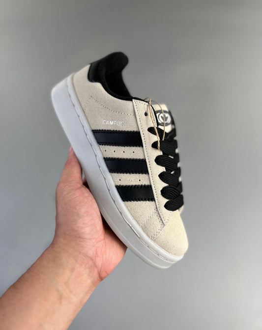 ADIDAS CAMPUS 00S CRYSTAL WHITE CORE BLACK